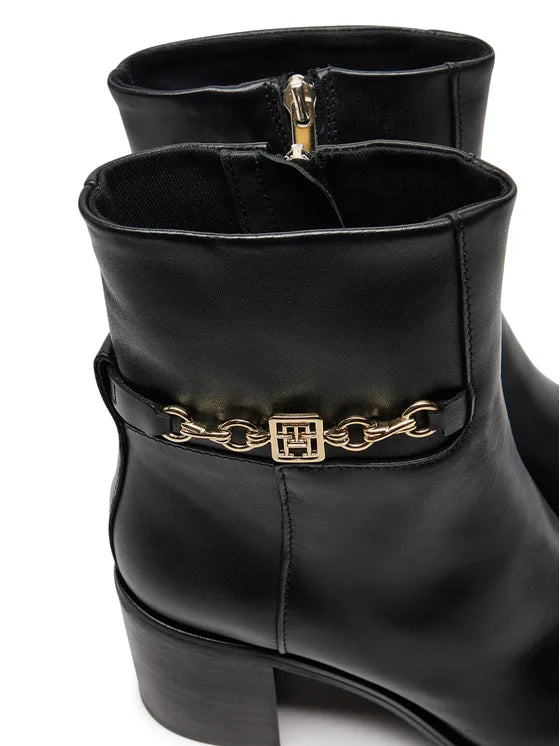 Botine TOMMY HILFIGER, negru