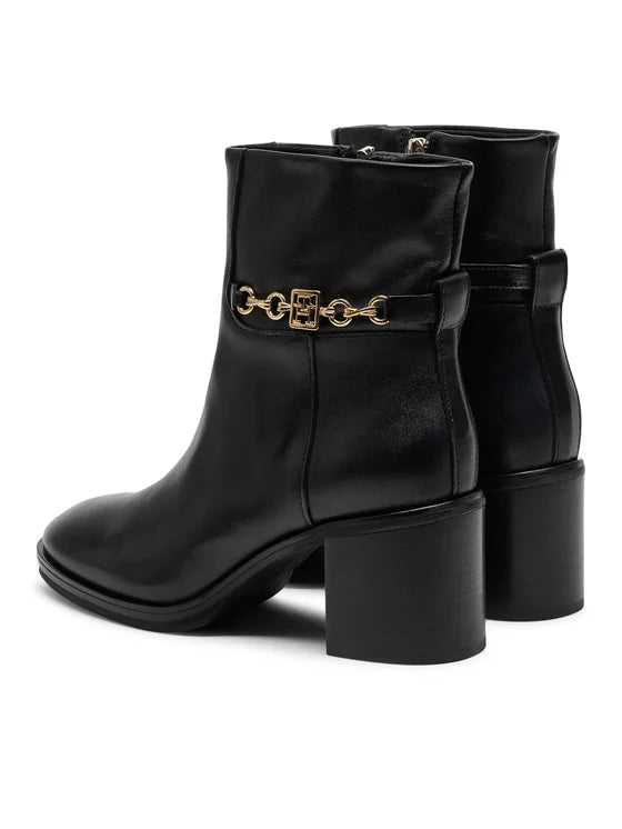 Botine TOMMY HILFIGER, negru