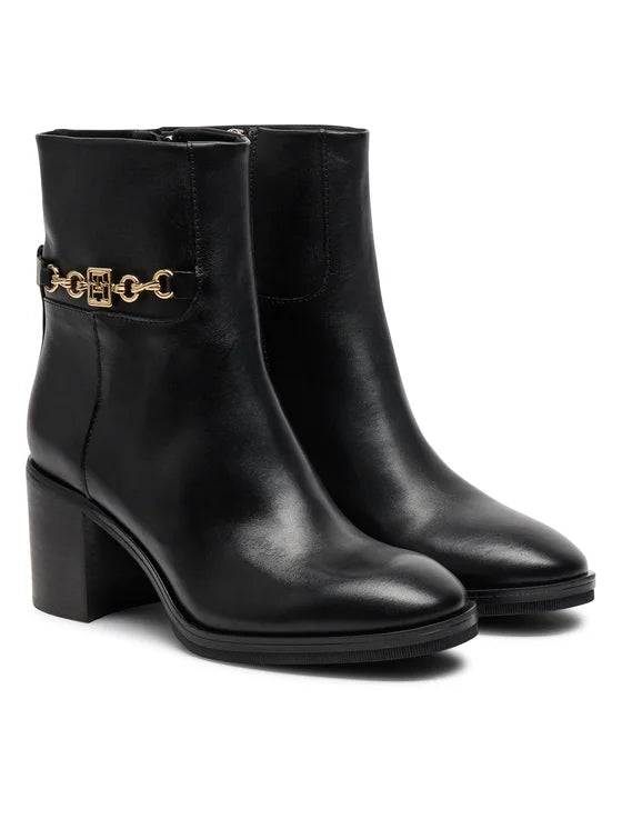 Botine TOMMY HILFIGER, negru