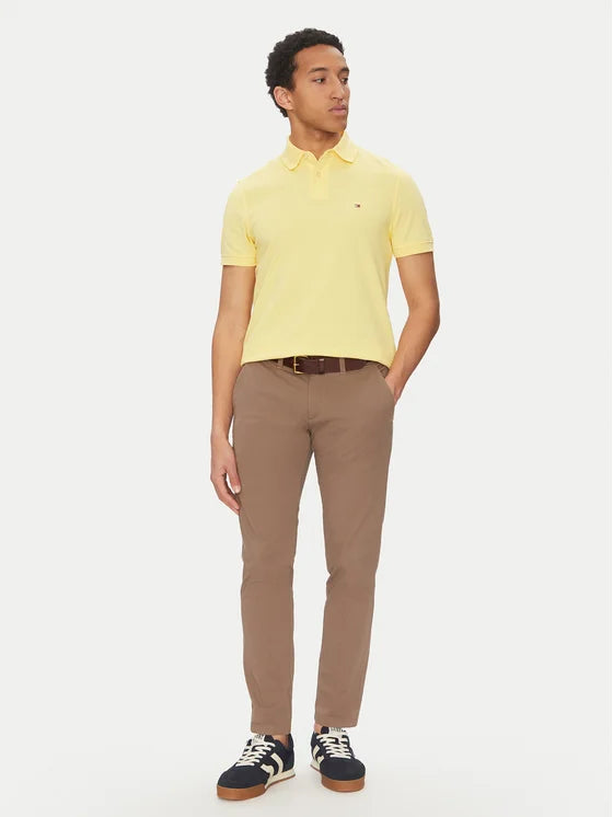 Tricou polo TOMMY HILFIGER, galben