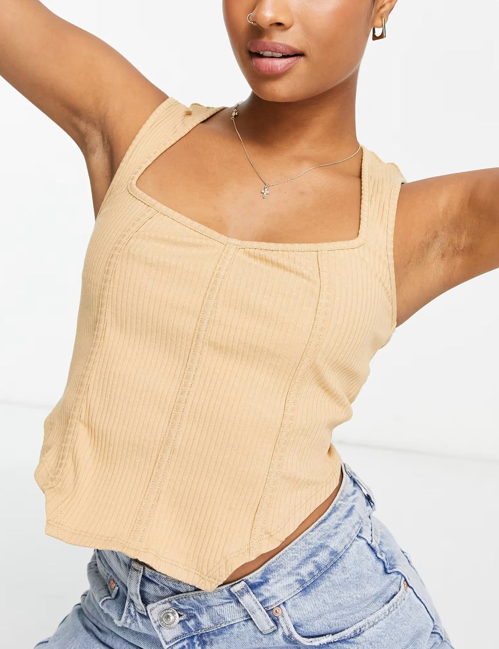 Top ASOS, bej