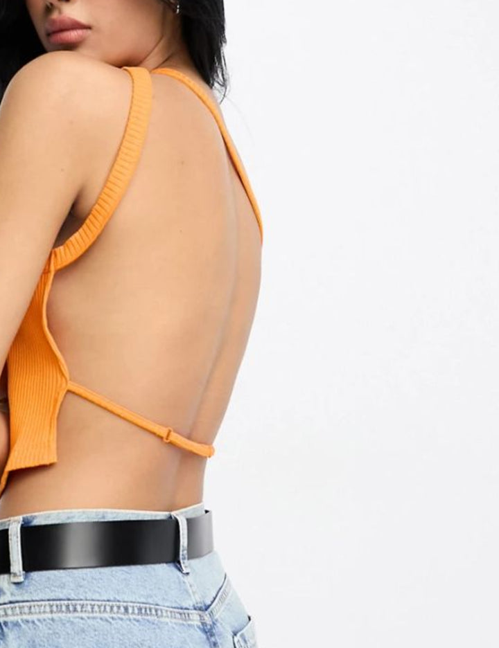 Top ASOS, portocaliu