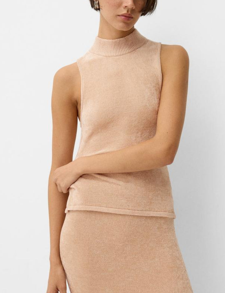 Top Bershka, bej