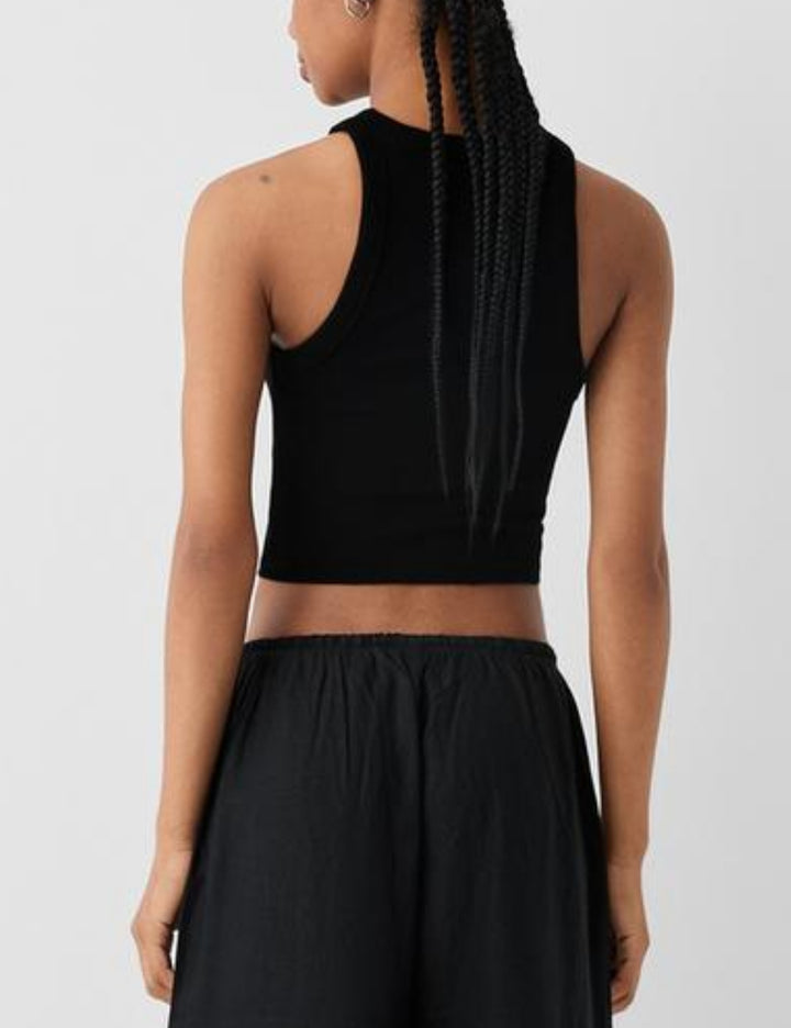Top Bershka, negru