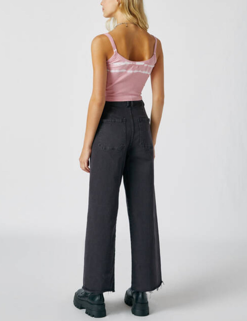 Top cu bretele subtiri Pull&Bear, roz