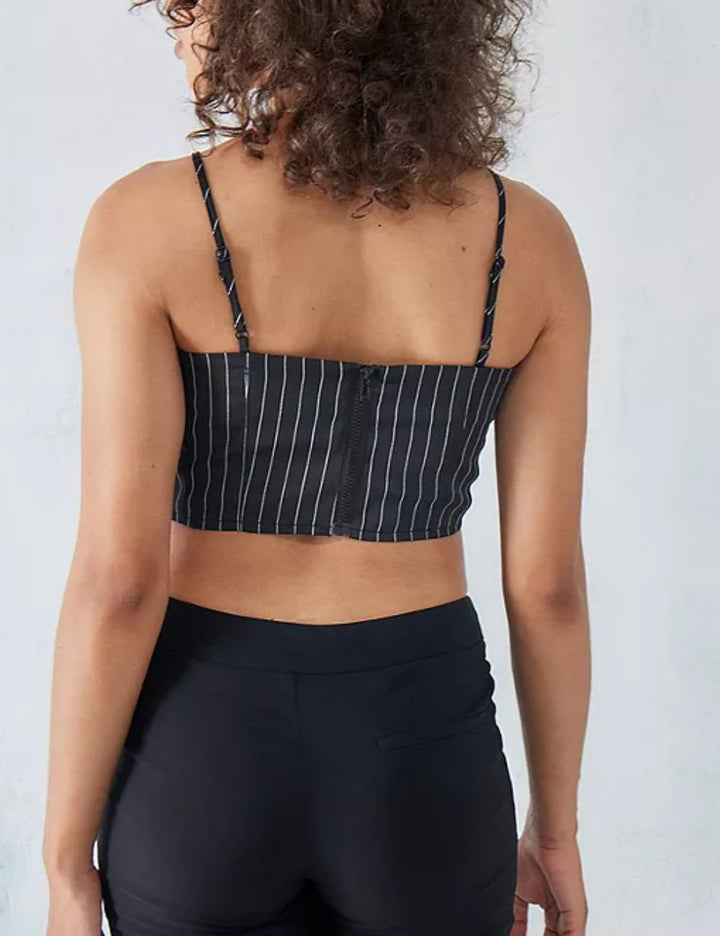 Top Daisy Street, negru