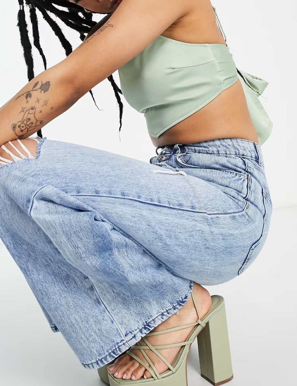Top Lola May, verde