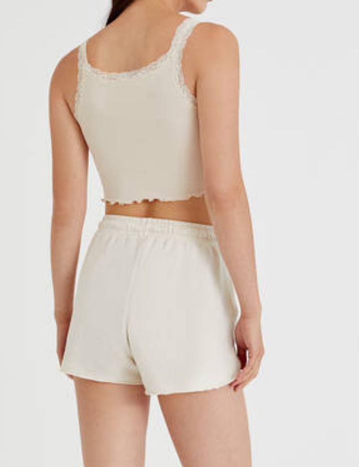 Top Pull&Bear, krémszínű