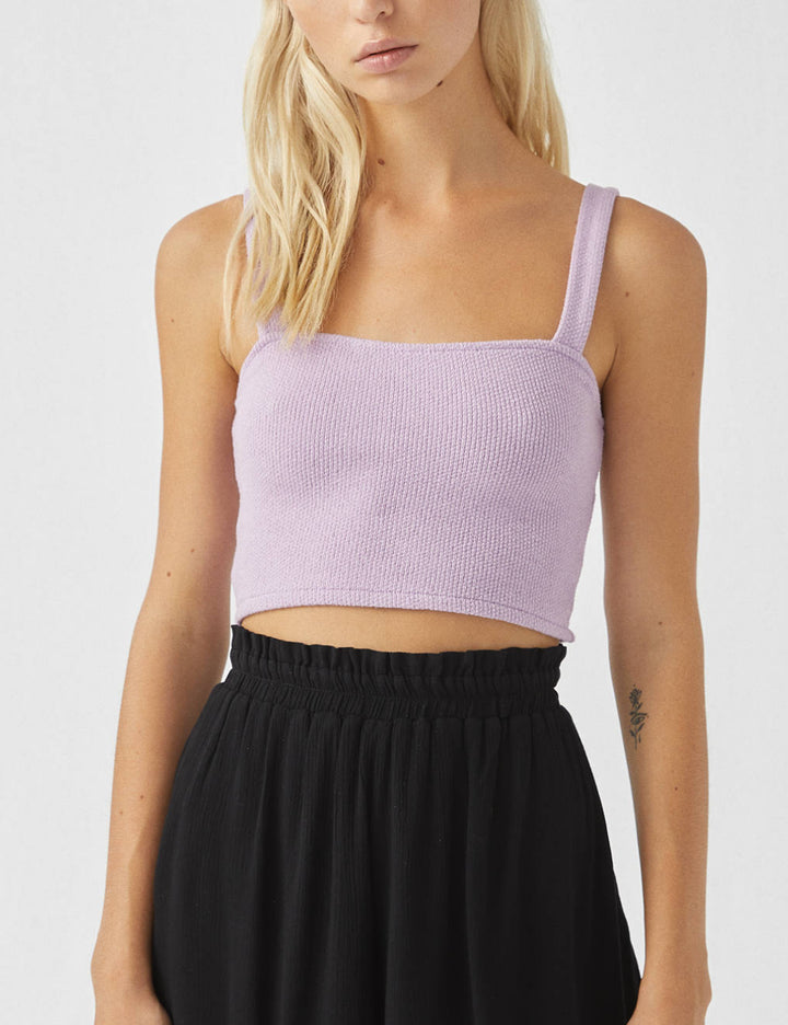Top Pull&Bear, lila