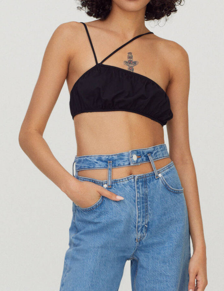 Top Pull&Bear, negru