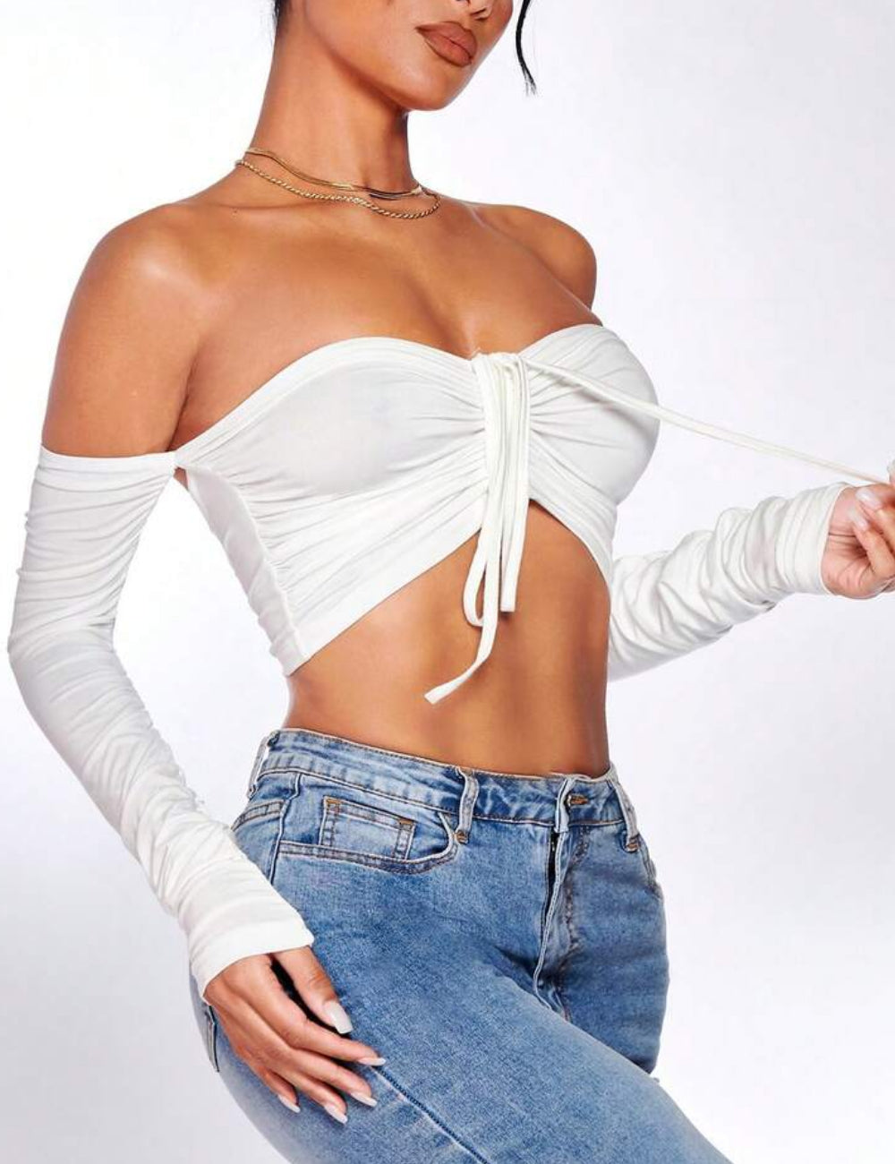 Top Shein, alb
