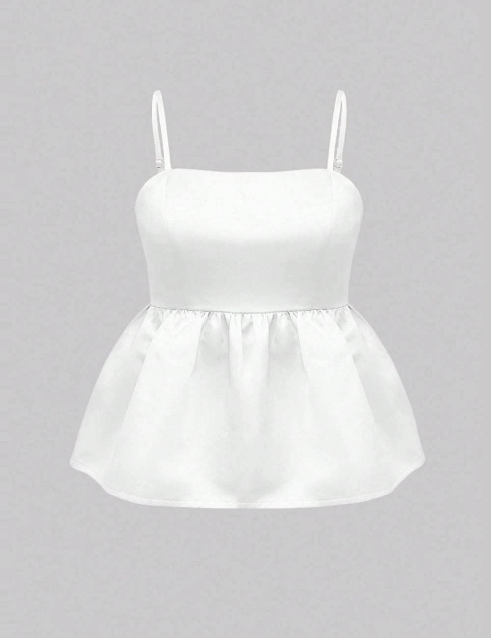 Shein top, fehér