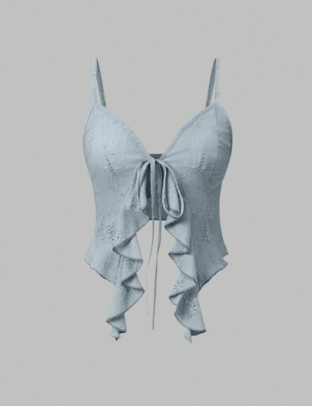 Shein top, kék