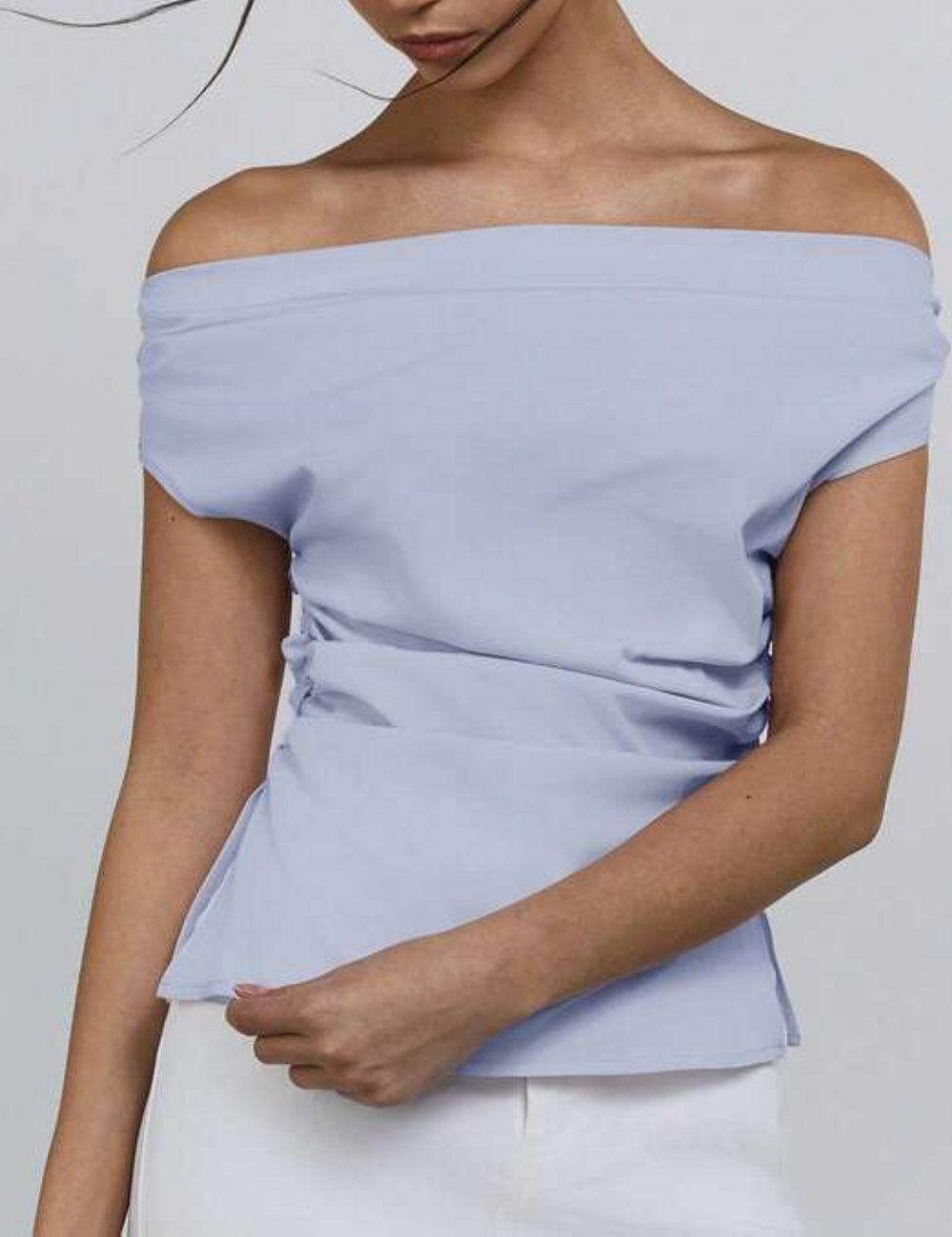 Top Shein, albastru