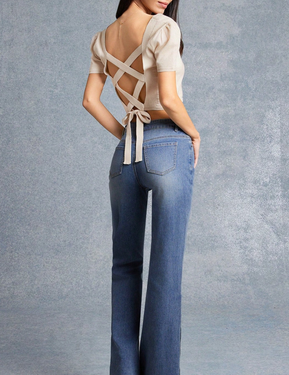 Top SHEIN, bej