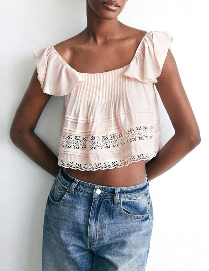 Top Shein, bej