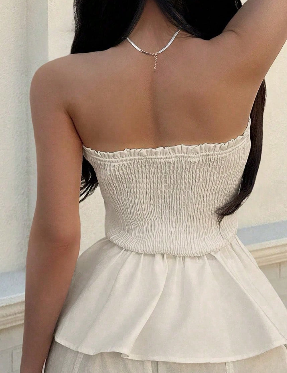 Top Shein, bej