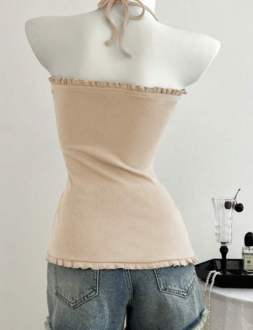 Top Shein, bej