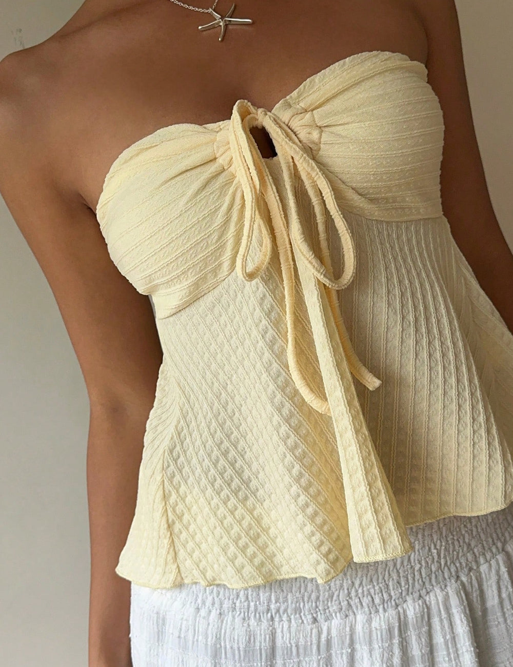 Top Shein, galben