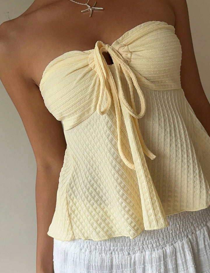 Top Shein, galben