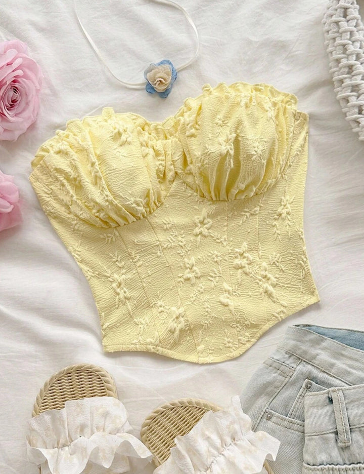 Top Shein, galben
