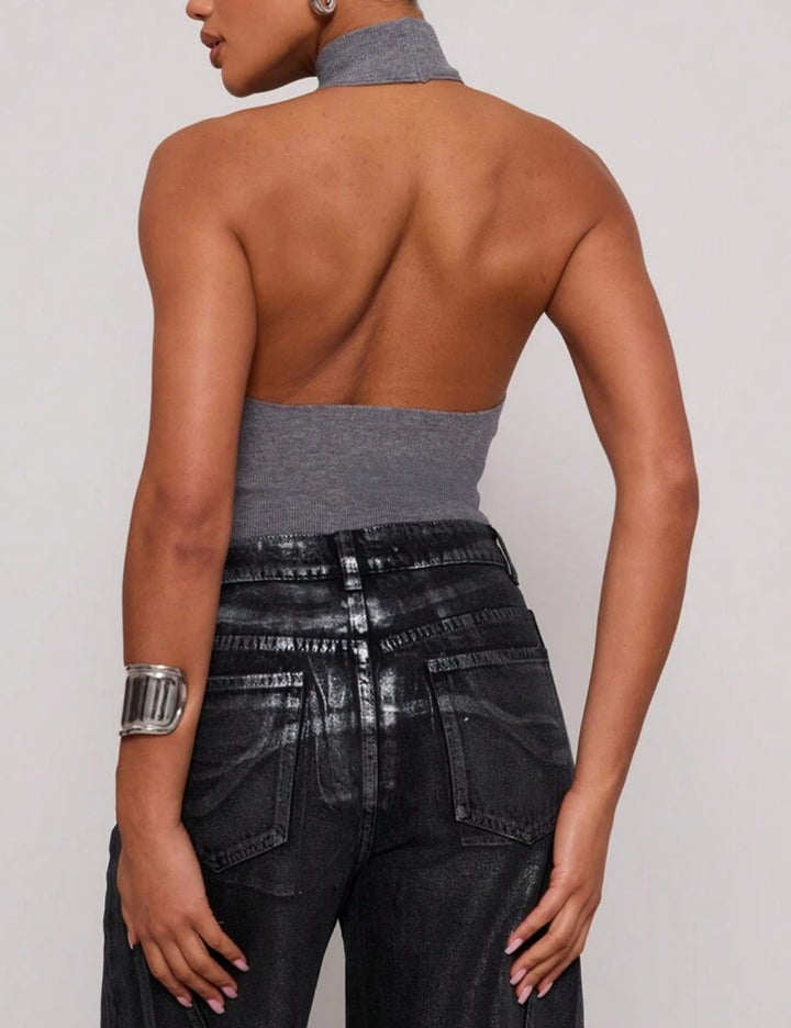 Top Shein, gri