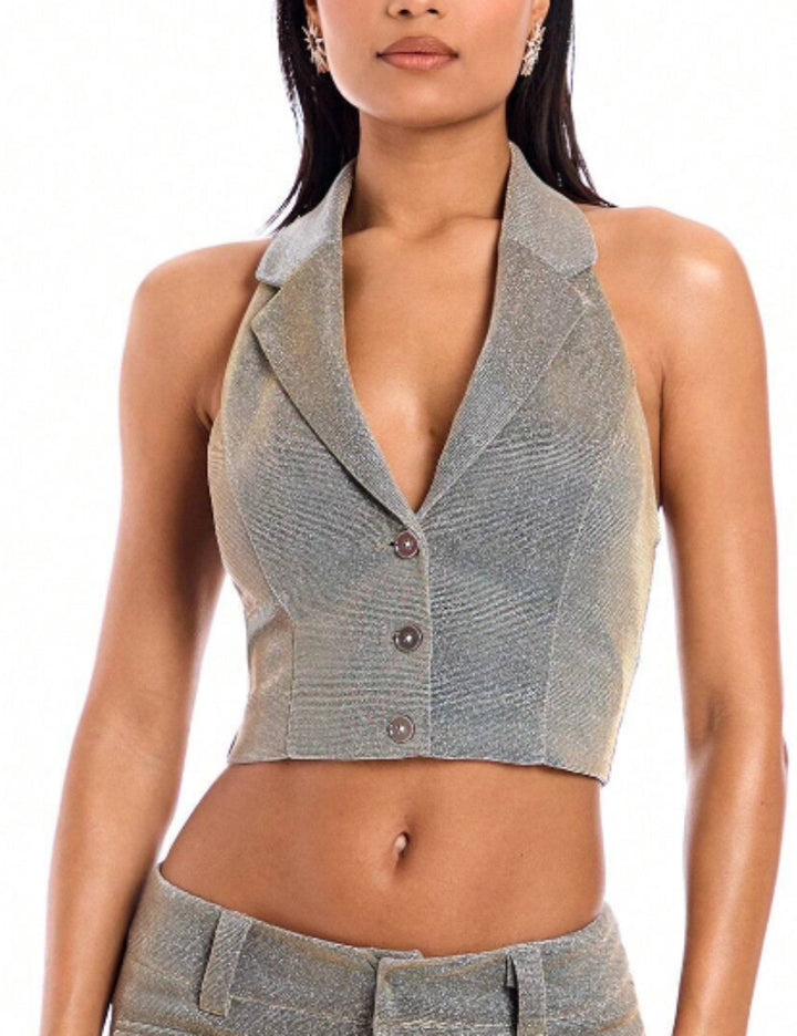 Top Shein, gri