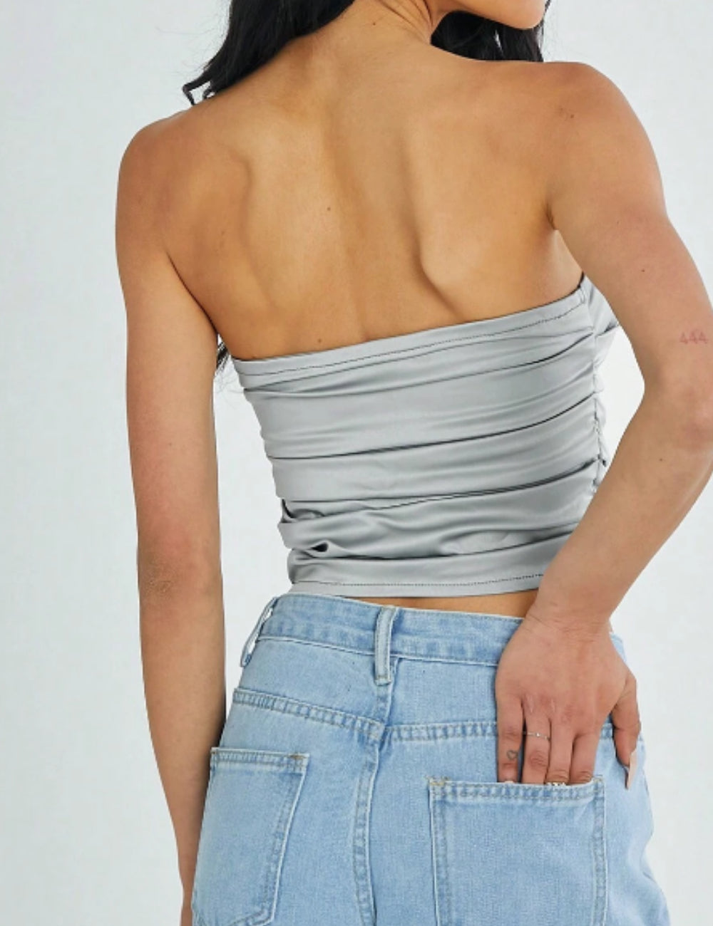 Top Shein, gri