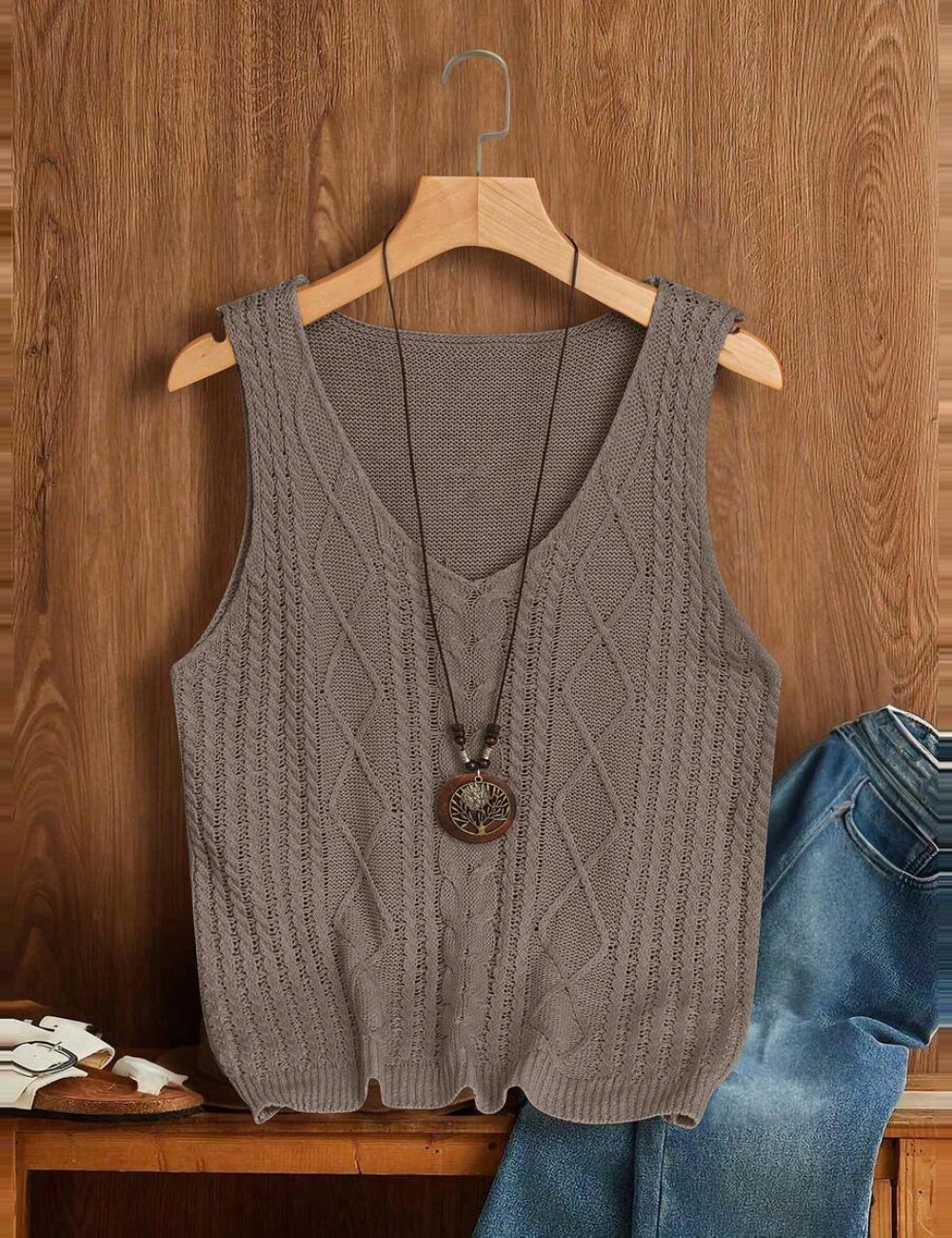 Top Shein Curve+, maro