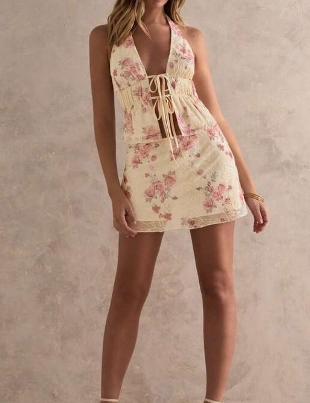 Top Shein, mix culori