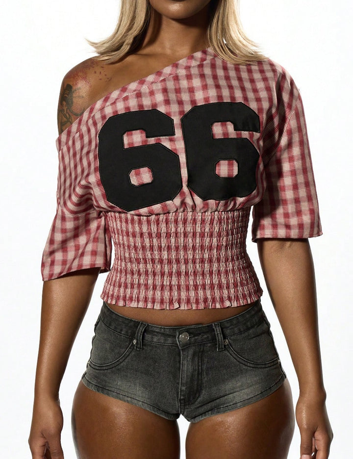 Top Shein, mix culori