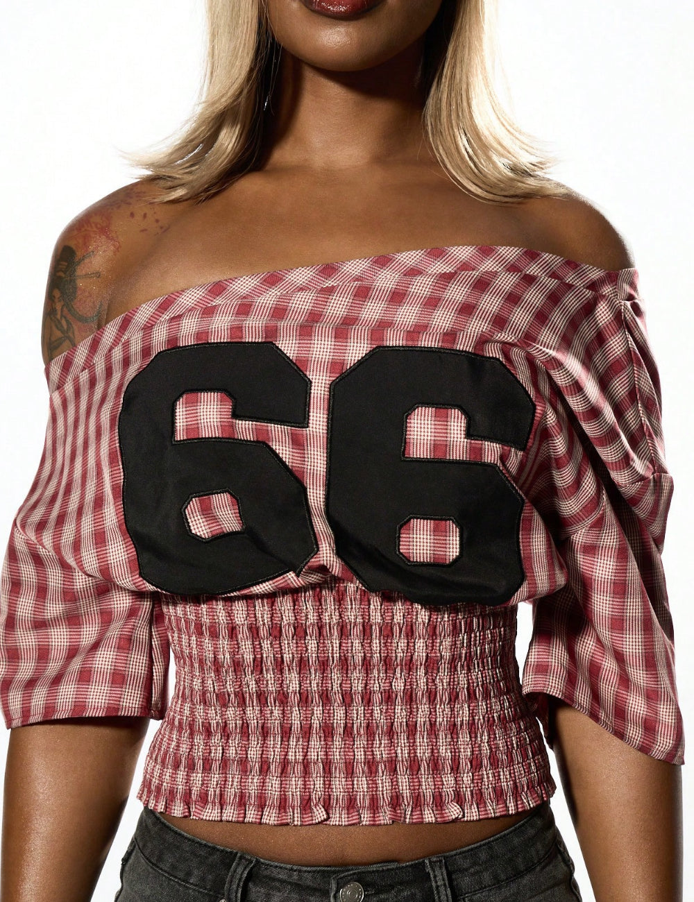 Top Shein, mix culori