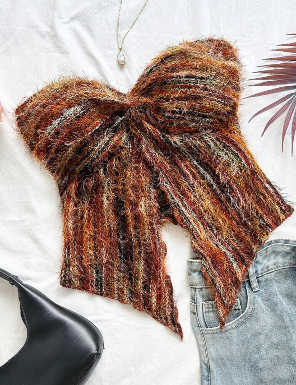 Top Shein, mix culori
