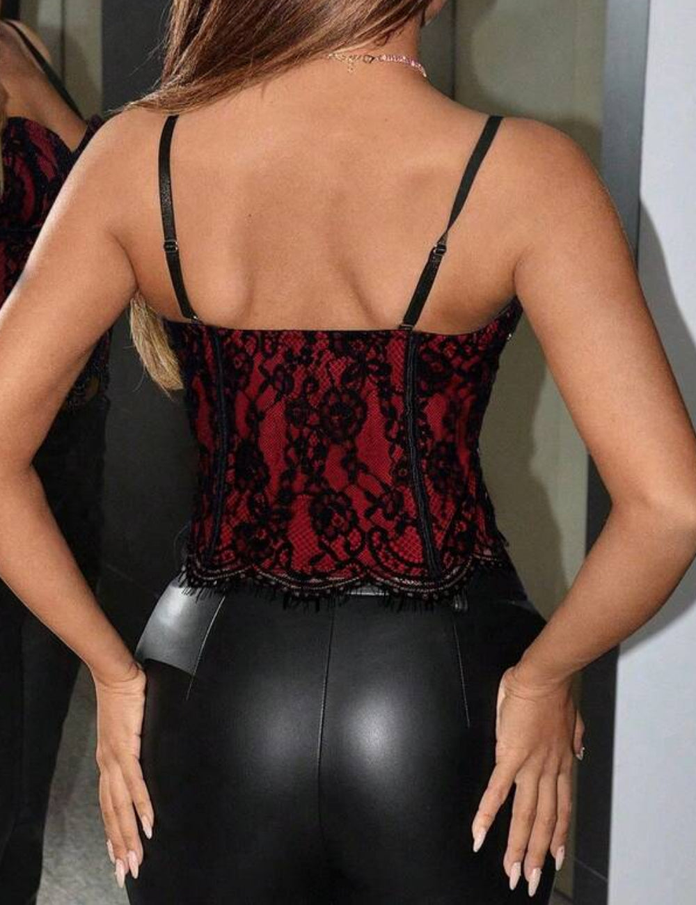 Top Shein, mix culori