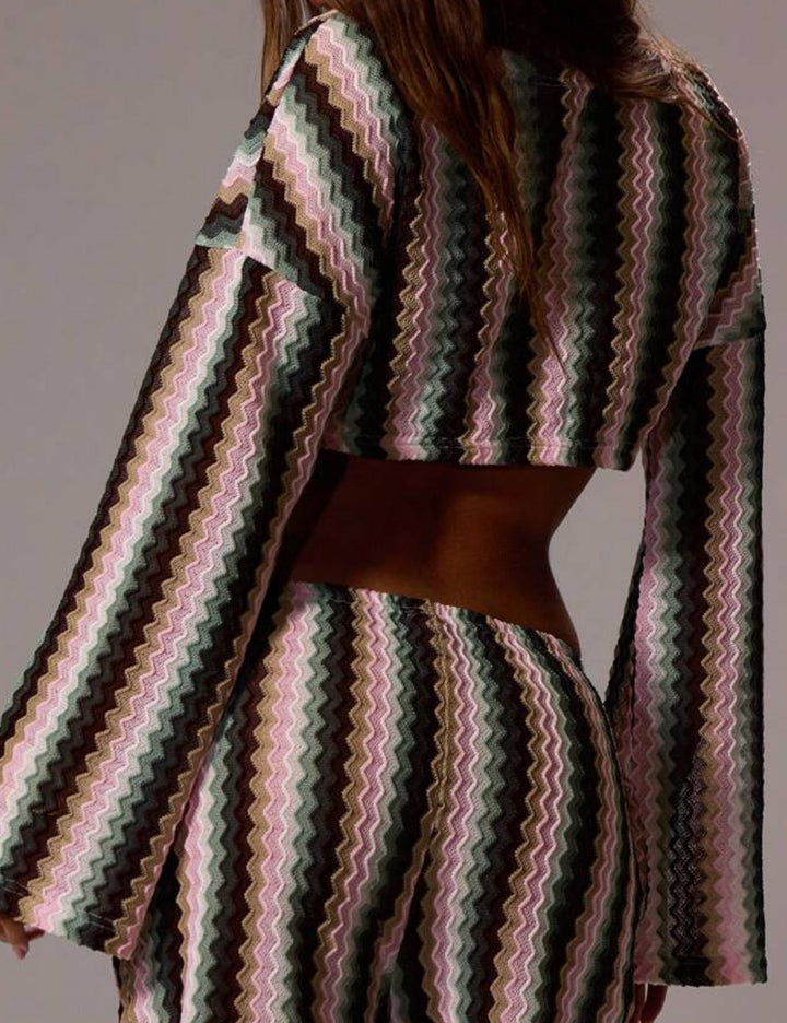 Top Shein, mix culori