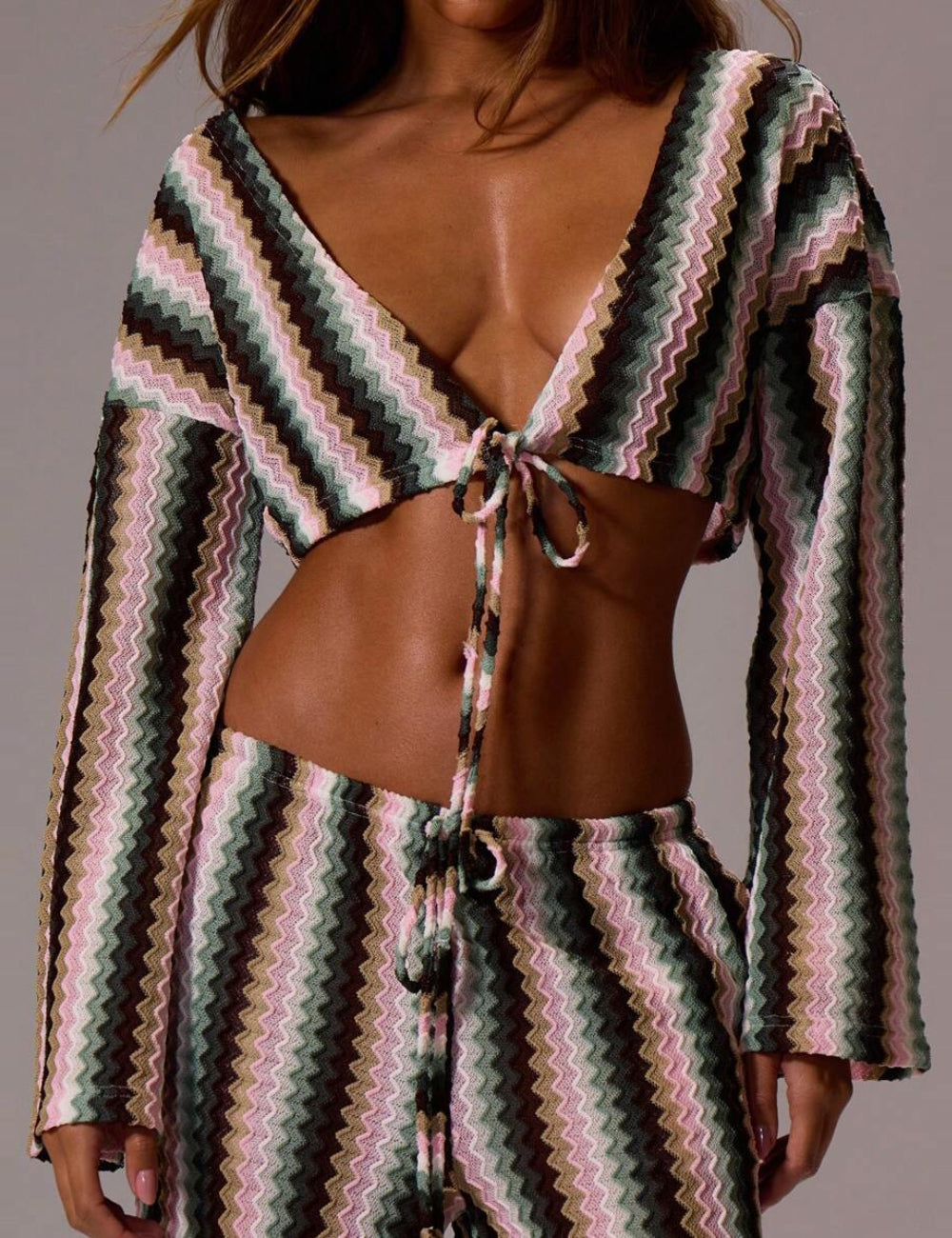 Top Shein, mix culori