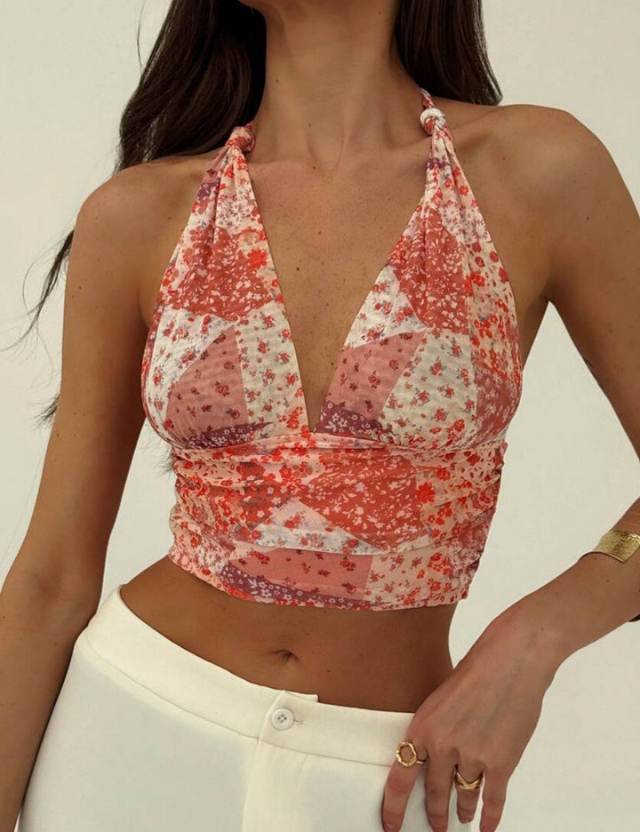 Top Shein, mix culori