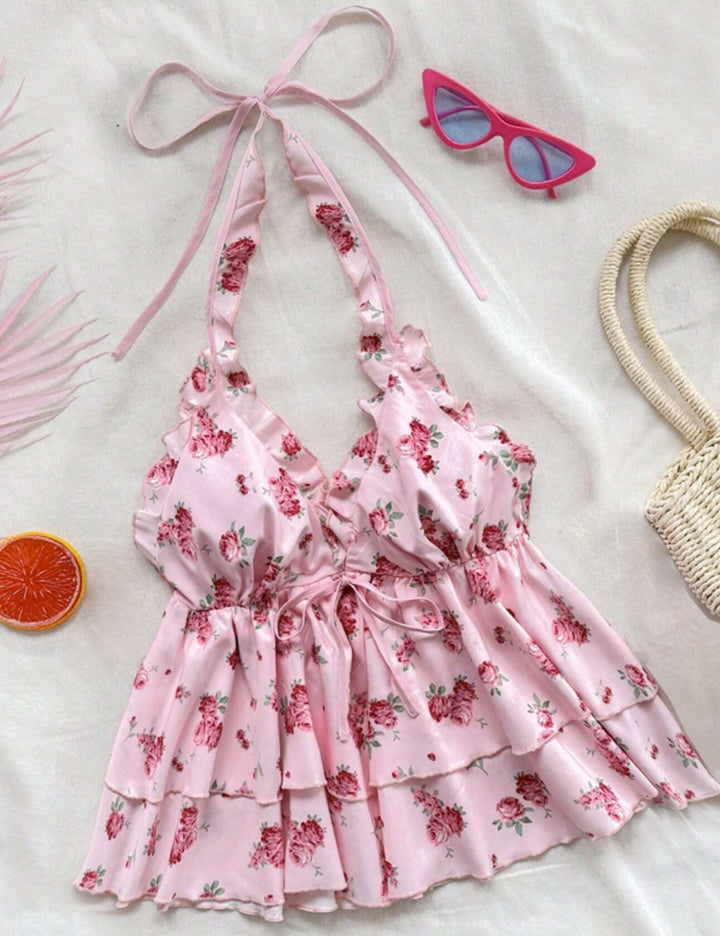 Top Shein, mix culori