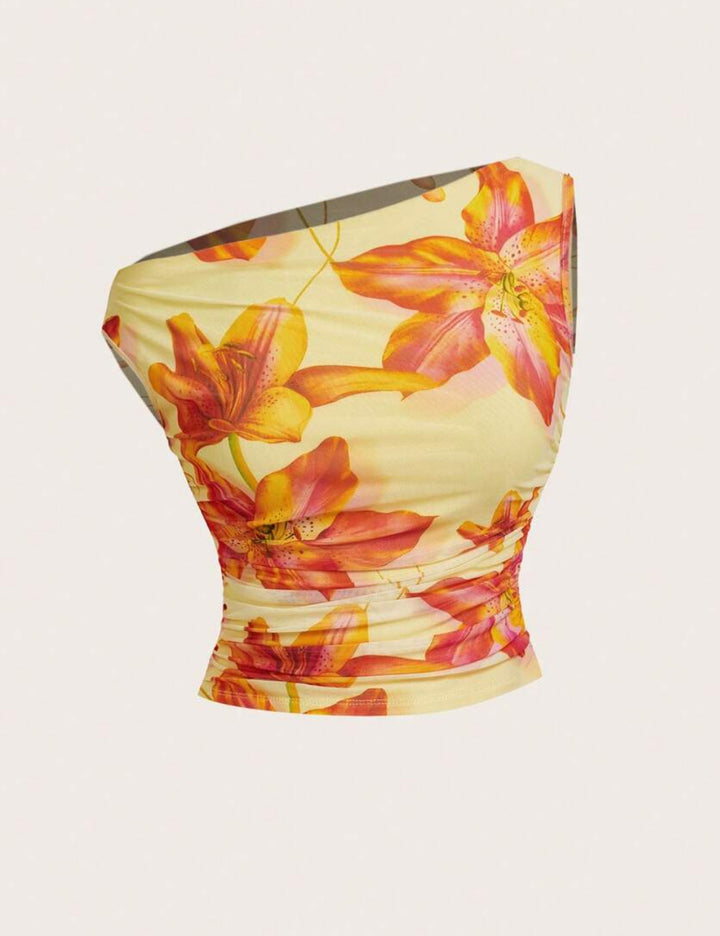 Top Shein, mix culori