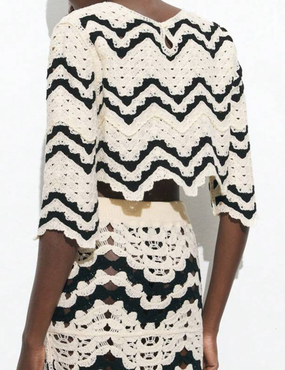 Top Shein, mix culori