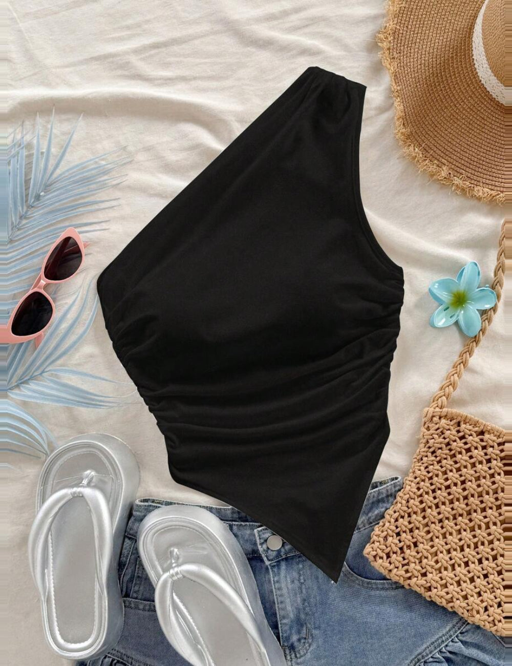 Top Shein, negru
