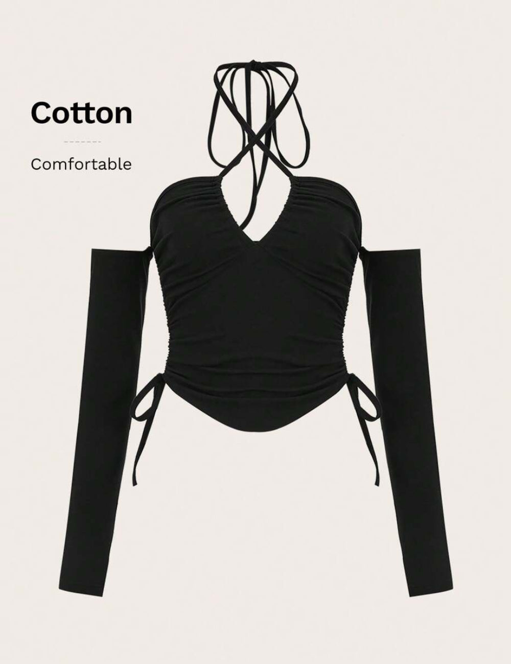 Top Shein, negru