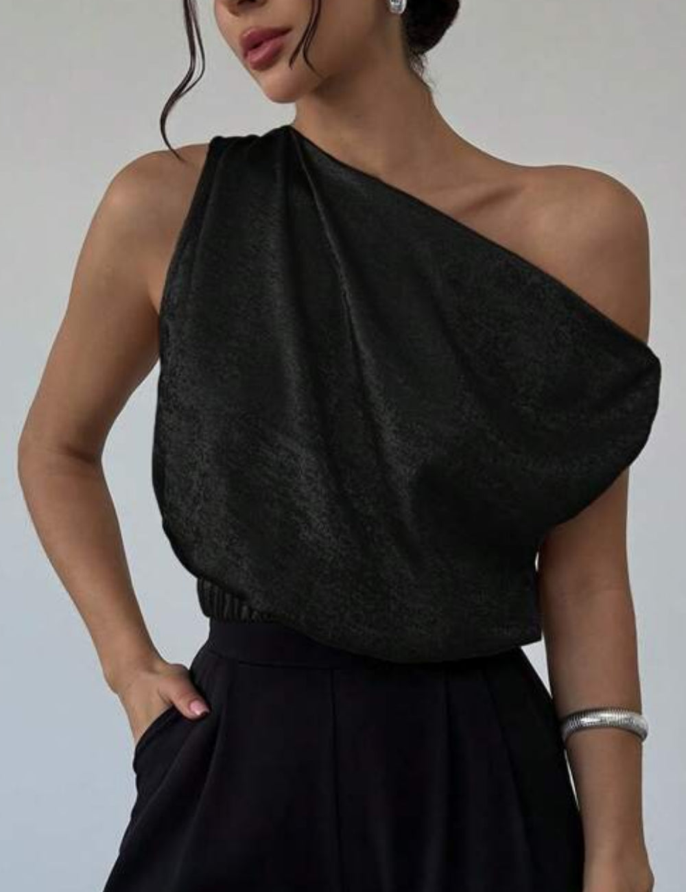 Top Shein, negru