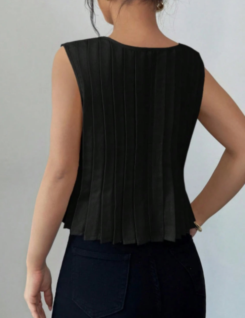 Top Shein, negru