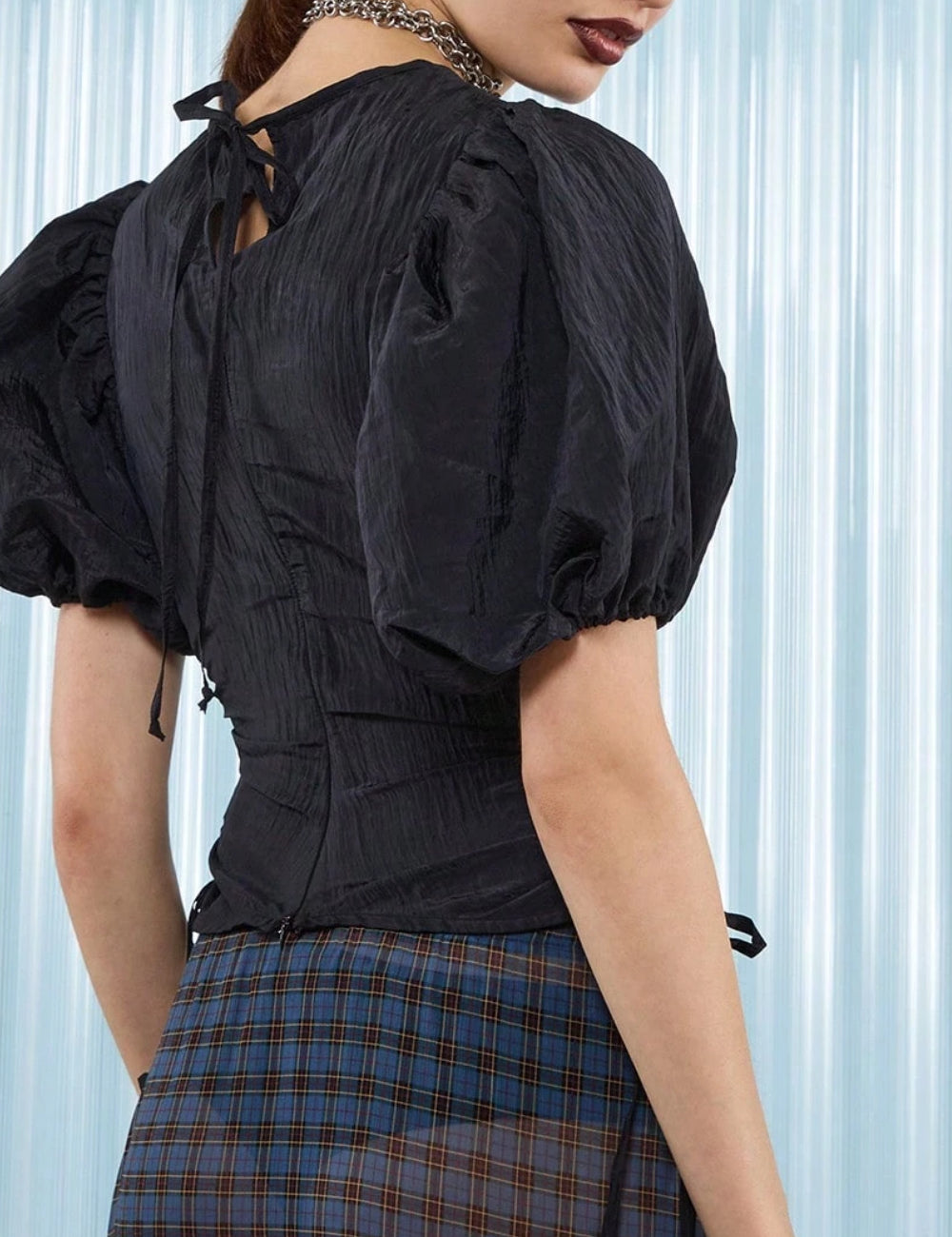 Top SHEIN, negru