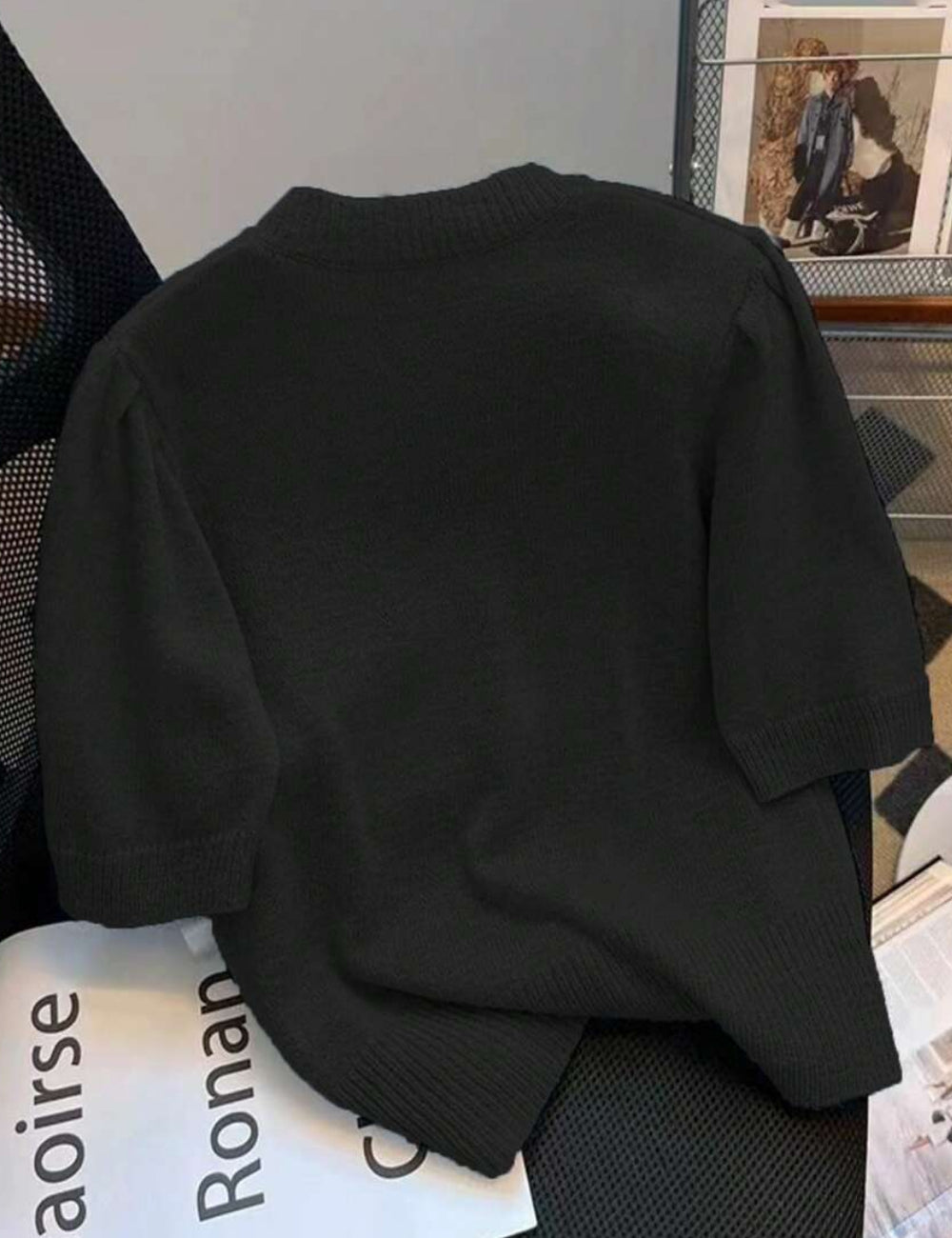Top Shein, negru