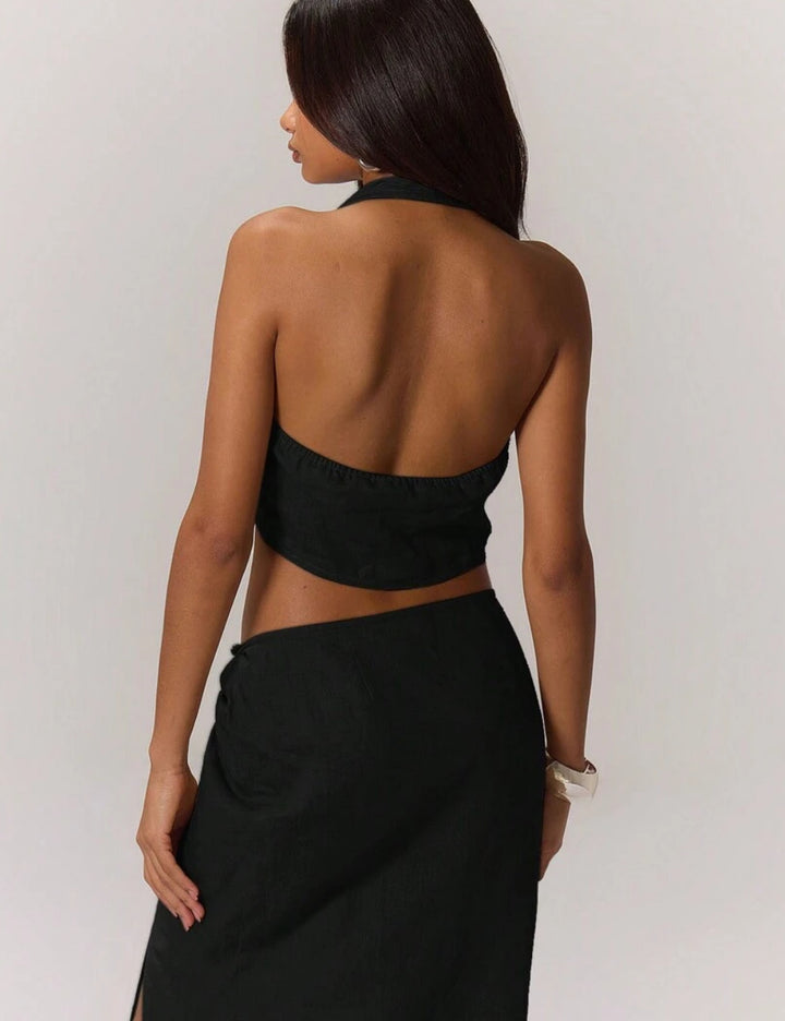 Top SHEIN, negru