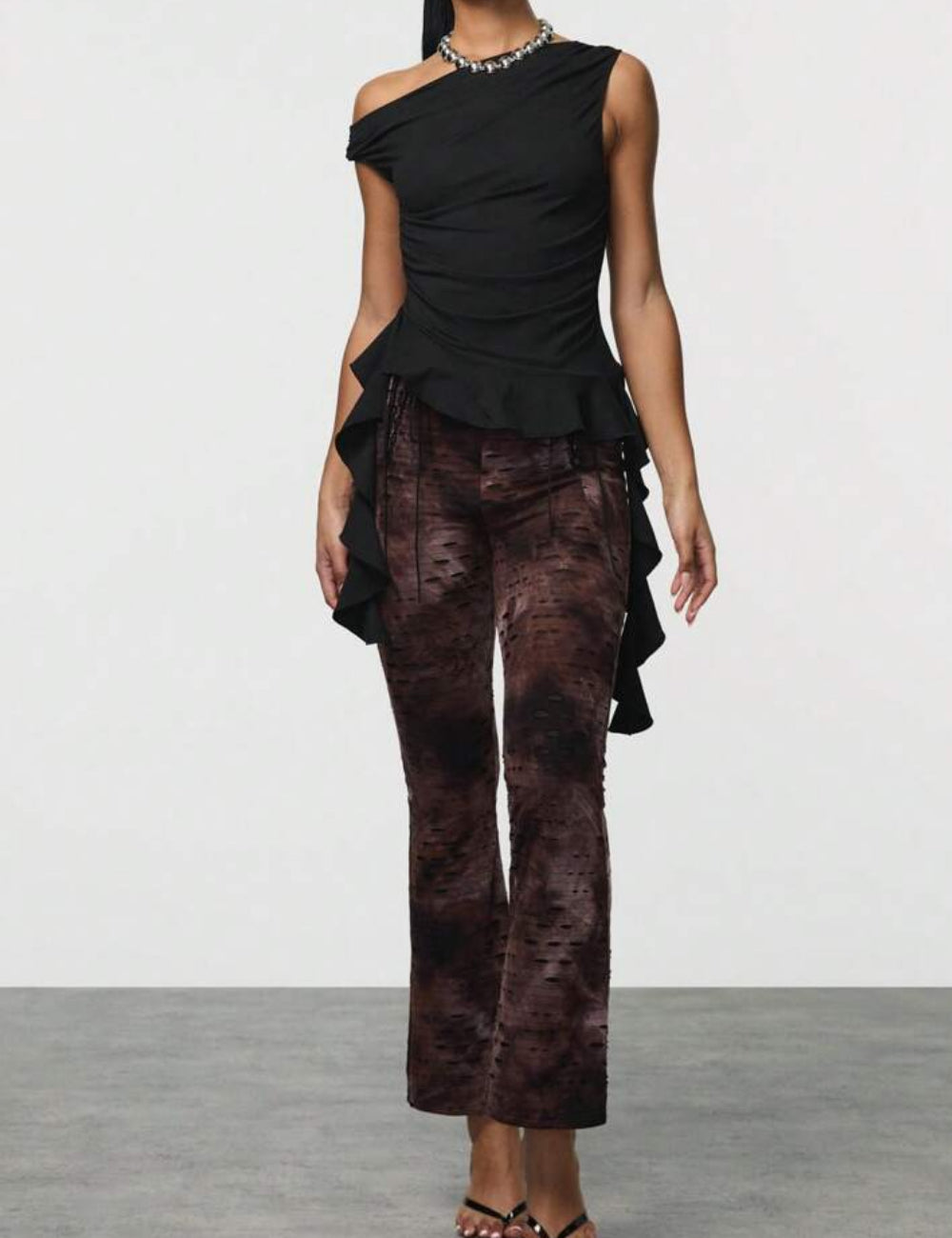 Top Shein, negru