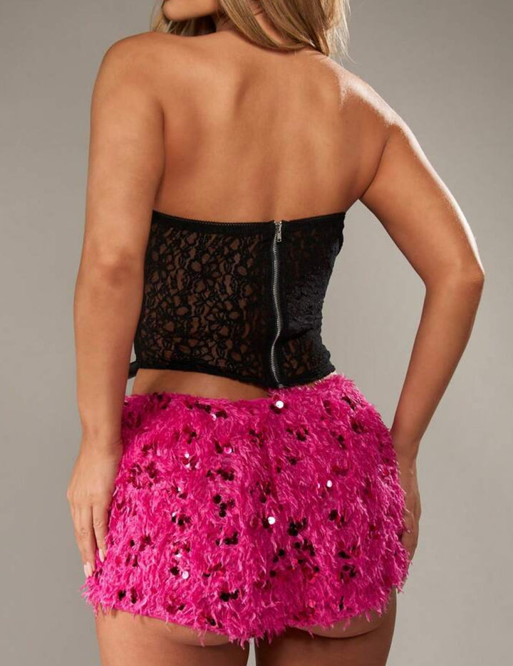 Top SHEIN, negru