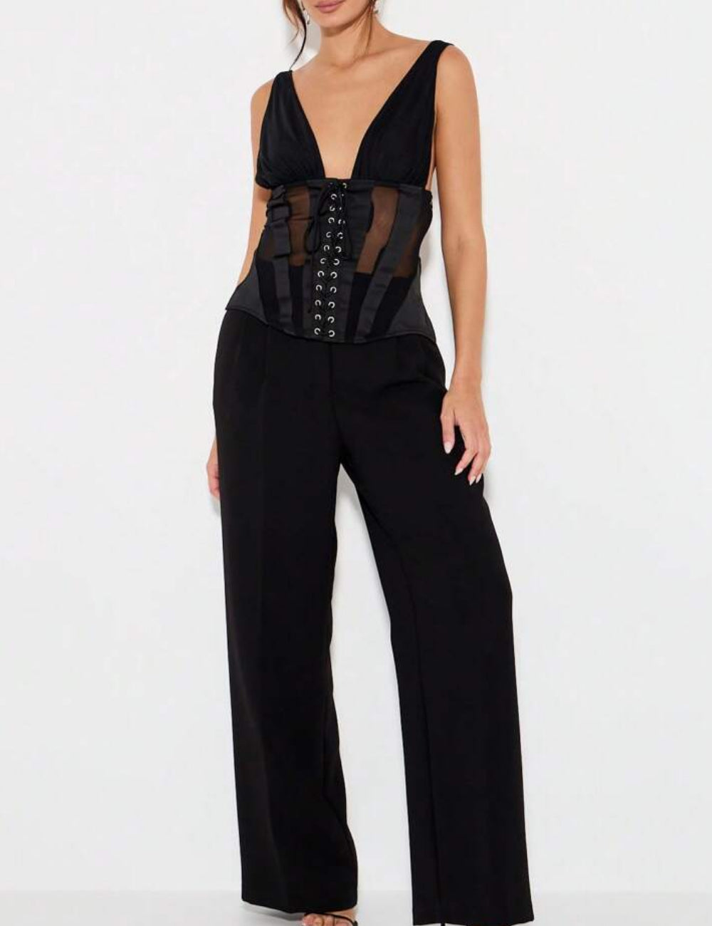 Top Shein, negru